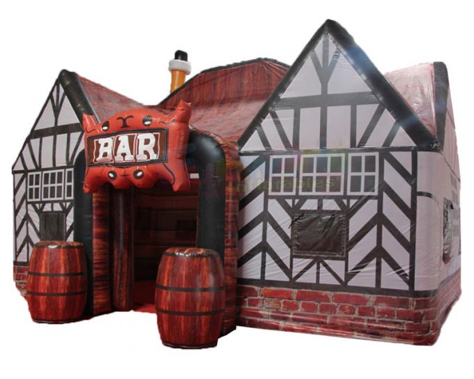 Outside Promotional Inflatable Pub Bar Advertising Blow Up Party Tent