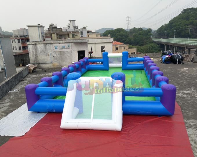 16x8 Meter Inflatable Soccer Arena / Inflatable Soap Football Field