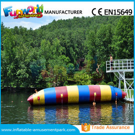 Colorful PVC Inflatable Water Toys Durable Water Jumping Blob Customized
