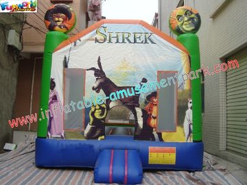 Children Shrek Slide Inflatable King of the Castles Bouncy Castles for Commercial,Home use