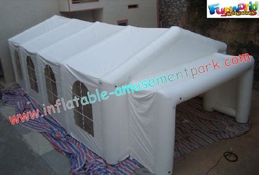Big PVC Tarpaulin Inflatable Party Tent , Commercial Inflatable Outdoor Wedding Tent