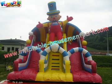 Outside Inflatable Commercial Inflatable Slide 8.5L x 5W x 6.5H Meter for Children, Adults