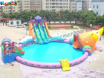 Inflatable Water Toys with durable 0.9MM PVC tarpaulin 30M diameter material for pool
