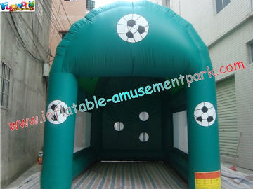 Commercial Grade PVC Tarpaulin Inflatable Sports Game Shooting Sport Games For Football