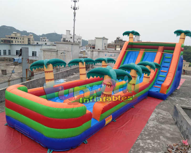 super long slip and slide