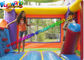 Outdoor Moonwalk Bouncer Slide Strong PVC Tarpaulin Combo For Kids