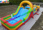 Customized Interactive Inflatable Obstacle Course Game With Inflated Pool