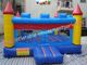 Big Outdoor Ben 10 Commercial Bouncy Castles , With Blower Slide For Kids