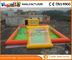 Commercial Inflatable Sports Games Football Soccer Pitch Inflatable Soap Football Field