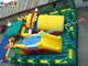Colorful Outdoor Giant Inflatable Theme Park Games / Toys Waterproof