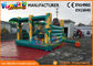 Jungle Inflatable Air Jumping House Commercial Bouncy Castles Digital Printing