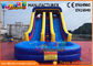 SGS TUV Outdoor Inflatable Water Slide For Lake /  Pool Customized Logo