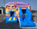 Lego Barbie Inflatable Bouncy Castle With Slide For Girls Silk Printing