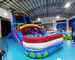 Outdoor Palm Tree Bounce House Blow Up Pool Slide
