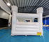White Wedding Jumping Castle Commercial Bounce House Combo