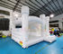 White Wedding Jumping Castle Commercial Bounce House Combo