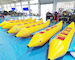 Blow Up Water Equipment Rowing Banana Inflatable Boat Toys