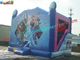 Popular Frozen Inflatable Bouncer Slide , Inflatable Frozen Castle Combo Slide
