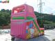 Cute Cat Commercial Inflatable Slide , Childrens Small Dry Slide Slip Inflatable