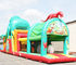 Animal Bounce House Kids Slides Inflatable Obstacle Course