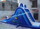 Residential, Commercial grade 0.55mm PVC tarpaulin Outdoor Inflatable Water Slides