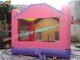 0.55mm PVC Tarpaulin Kids Pink Princess Inflatable Moonwalk Commercial Bouncy Castles