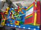 Commercial Large 0.55mm PVC Inflatable Giant Amusement Park Funcity Equipments For Kids Funny