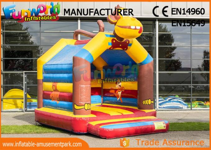 blow up fort with fan