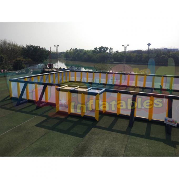 Giant Inflatable Sports Arena , 0.4mm PVC Tarpaulin Commercial
