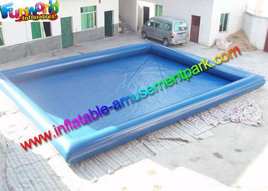 Plato 0.9mm PVC Blue Intex Inflatable Swimming Pools For Kids / Adults