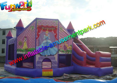 Disney Princess Inflatable Bouncer Castle Slide Yellow Waterproof