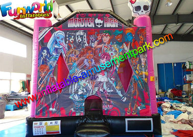 Monster High Themed Bounce House ,  Inflatable Bouncy House for Commercial