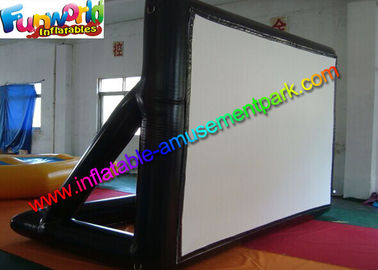 Airtight Frame Inflatable Outdoor Movie Screen 0.6MM PVC Tarpaulin