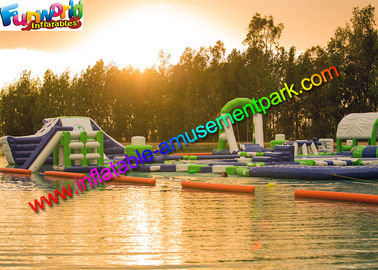 Giant Design Durable Inflatable Water Park Flaoting Toys Game For Sea , Lake