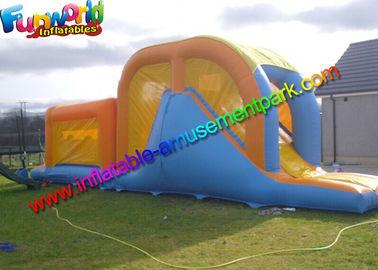 Giant Inflatables Obstacle Course , Kids / Adluts Ostacle Game