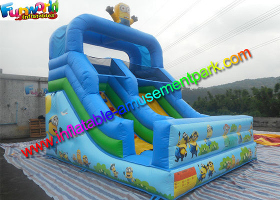 Small Dry Commercial  Inflatable Slide with 0.55mm PVC tarpaulin Material