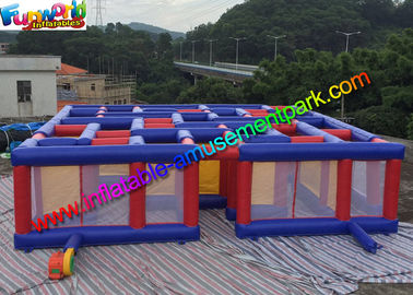 Funny Inflatable Air Maze , Mega Inflatable Maze Sport Games for Adults &amp; Childrens