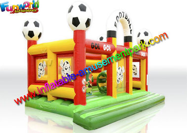 PVC Inflatable Football Game Commercial Football Theme Inflatable Air Castle