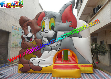 Amazing Tom And Jerry Commercial Bouncy Castles Inflatable Jumping House Water - Proof