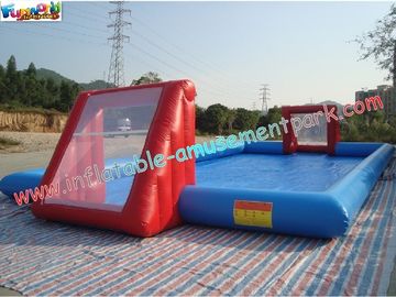 Blow Up PVC Inflatable Sports Games , Inflatable Football Soccer Arena
