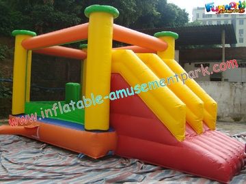 18 OZ Fire Retardant Inflatable Bouncer Slide  CE Blower For Outdoor And Indoor