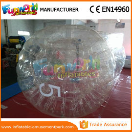 Clear Color Inflatable Rolling Ball Water Roller / Water Walking Ball With Air Pump