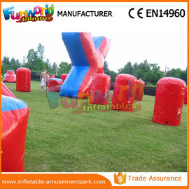 Customized Color Inflatable Air Bunker 0.6mm PVC Tarpaulin Paintball Inflatable Bunkers