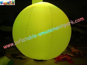 2 Meter Colorful Pvc Inflatable Wedding Tent Lights Ball For Stage Exhibition