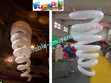 Curve Inflatable Lighting Decoration For Outroor , 2m Light Exhibition