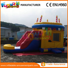 Customized Candle Inflatable Bouncer Slide CE SGS TUV ROHS EN71