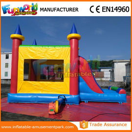 PVC Commercial Inflatable Bounce Slide / Inflatable Castle Combo Units