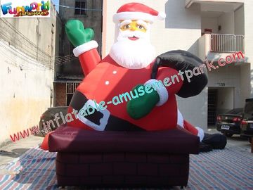 Giant Inflatable Christmas Decorations Santa Claus For Outdoor