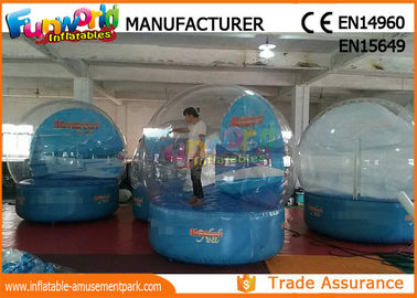 0.6mm PVC tarpaulin Inflatable Giant Snow Globe Ball for Christmas