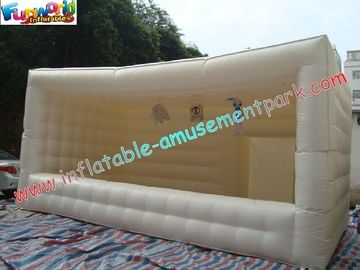 Outdoor Inflatable Party Tent , White Advertising Large Inflatable Tent